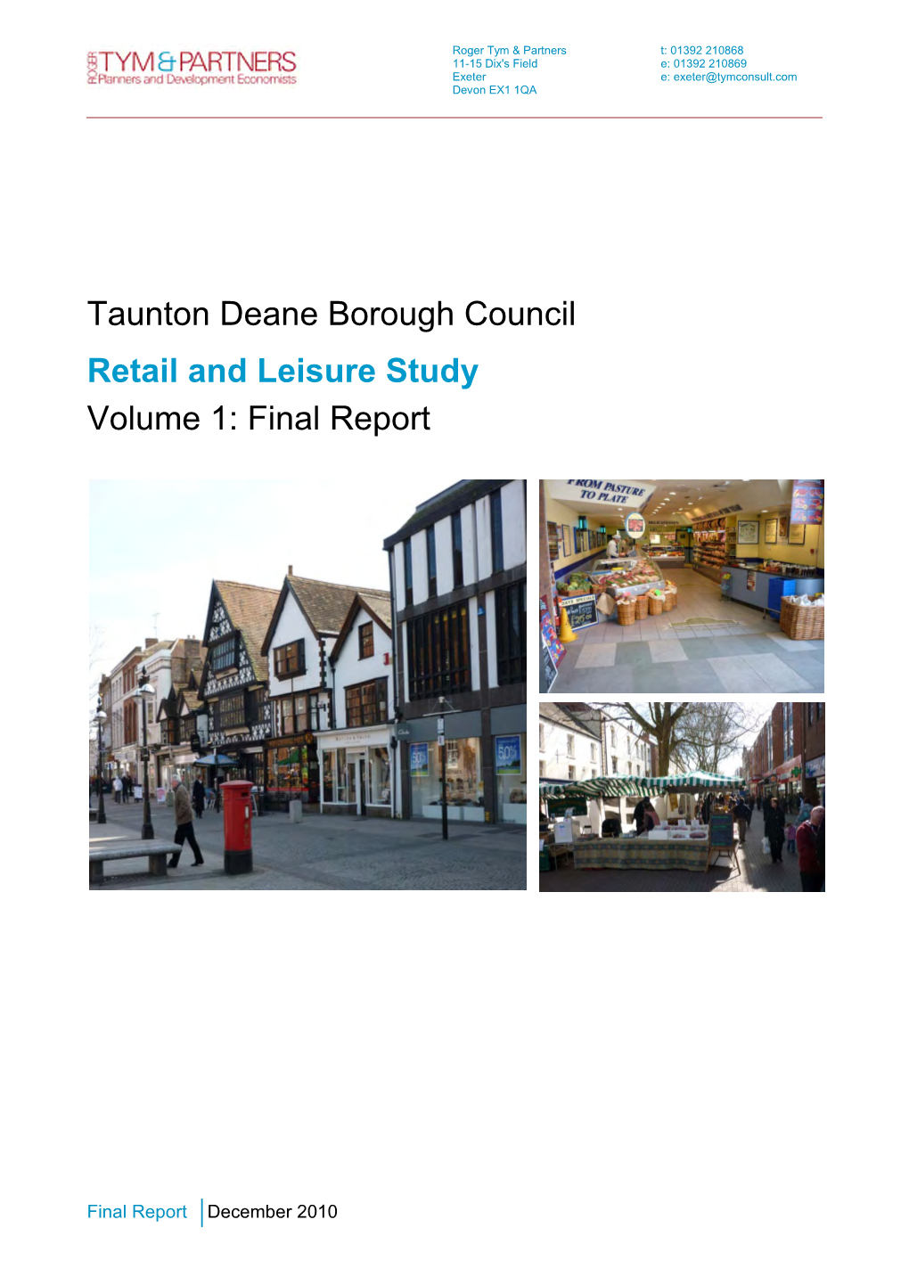 Addendum Taunton Retail and Leisure Study