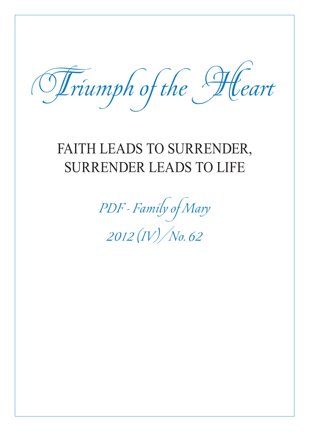 PDF - Family of Mary 2012 (IV)/No