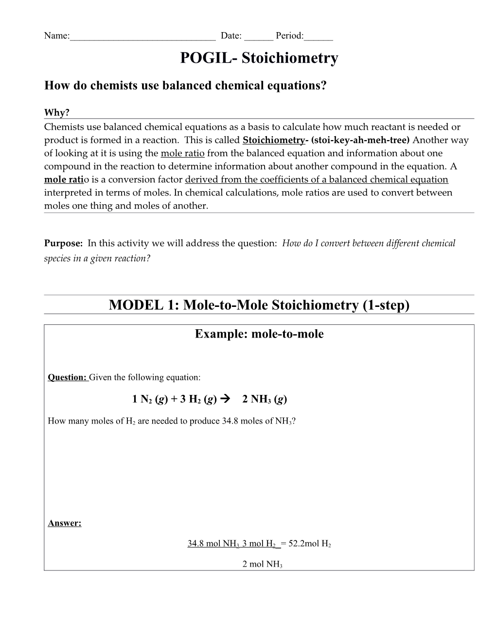 How Do Chemists Use Balanced Chemical Equations?