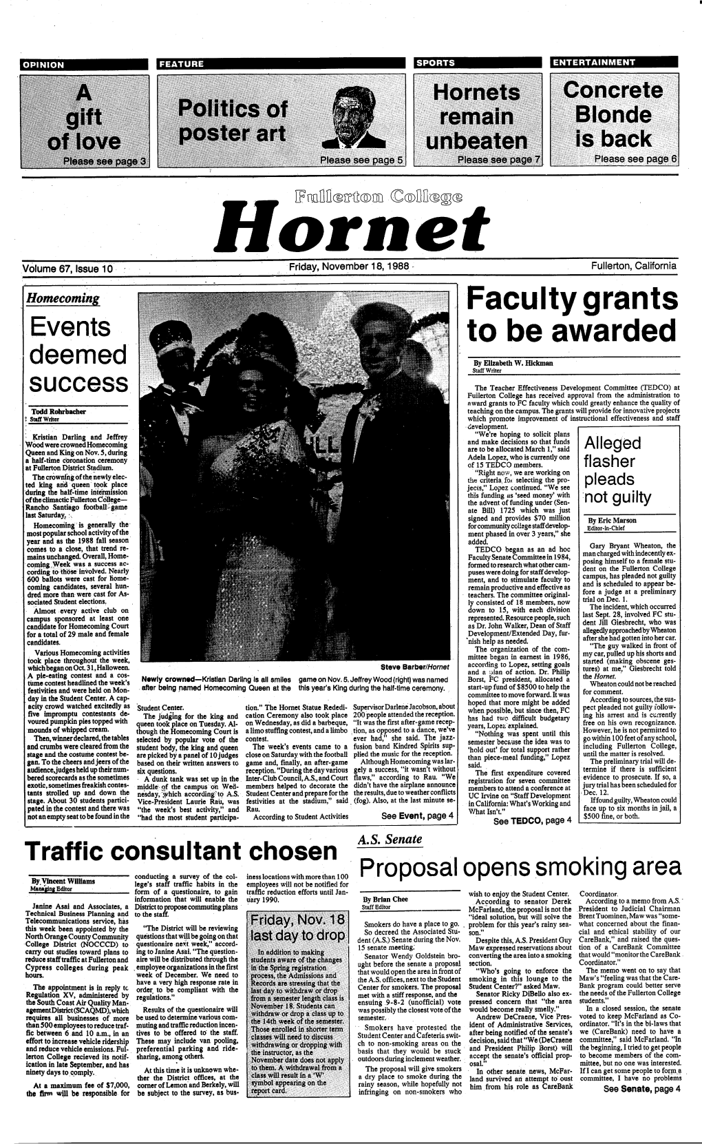 The Hornet, 1923 - 2006 - Link Page Previous Volume 67, Issue 10 Next Volume 67, Issue 12