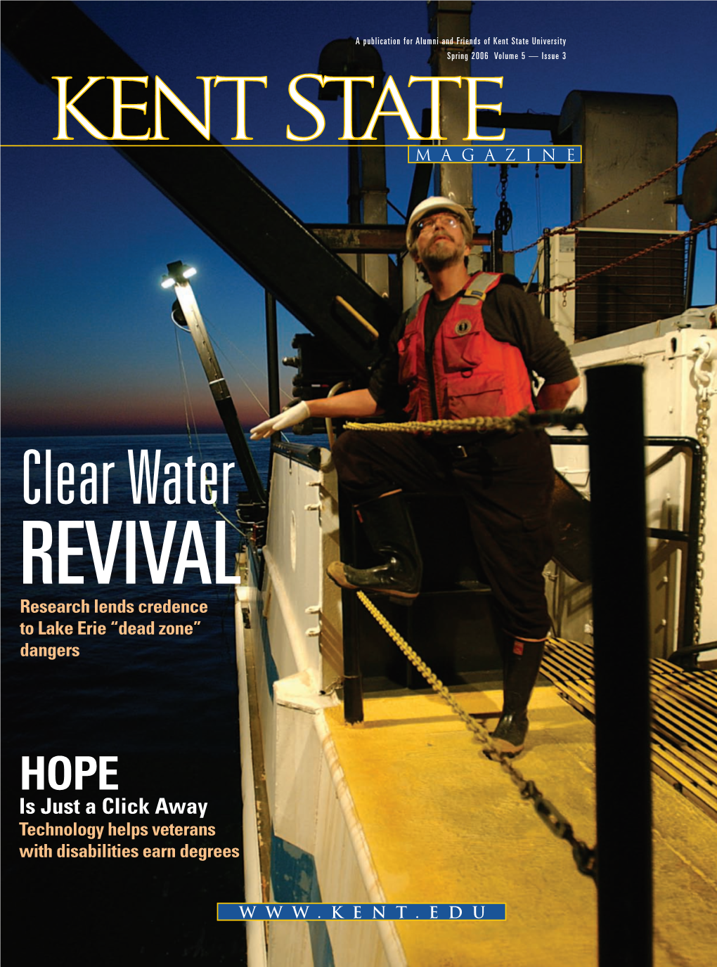 Clear Water REVIVAL Research Lends Credence to Lake Erie “Dead Zone” Dangers