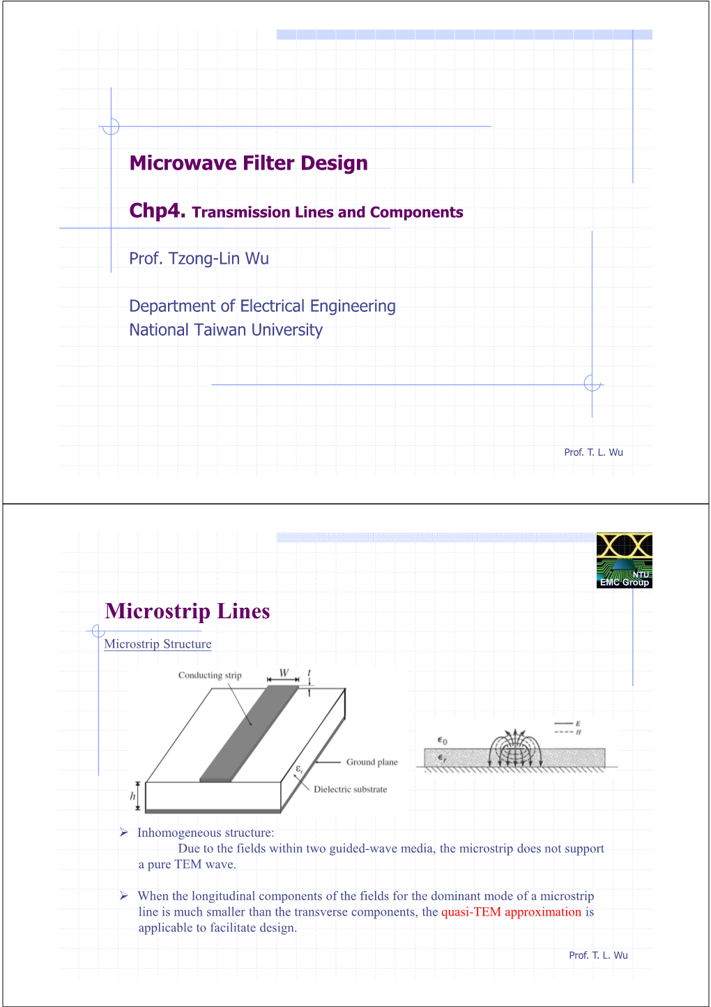 Microstrip Lines