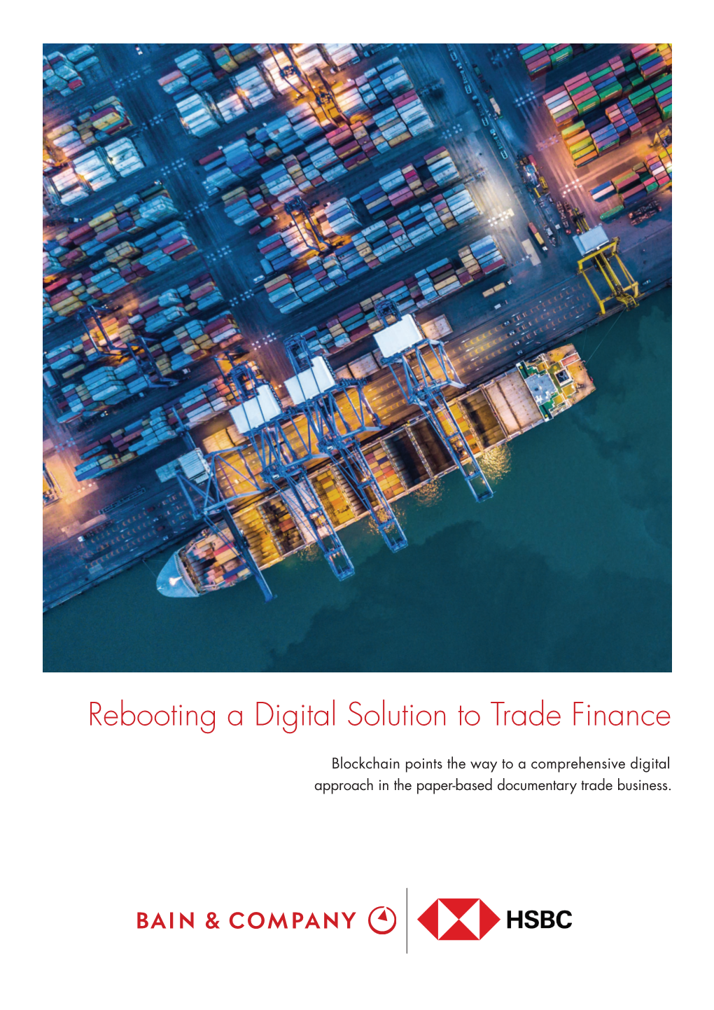 Rebooting a Digital Solution to Trade Finance