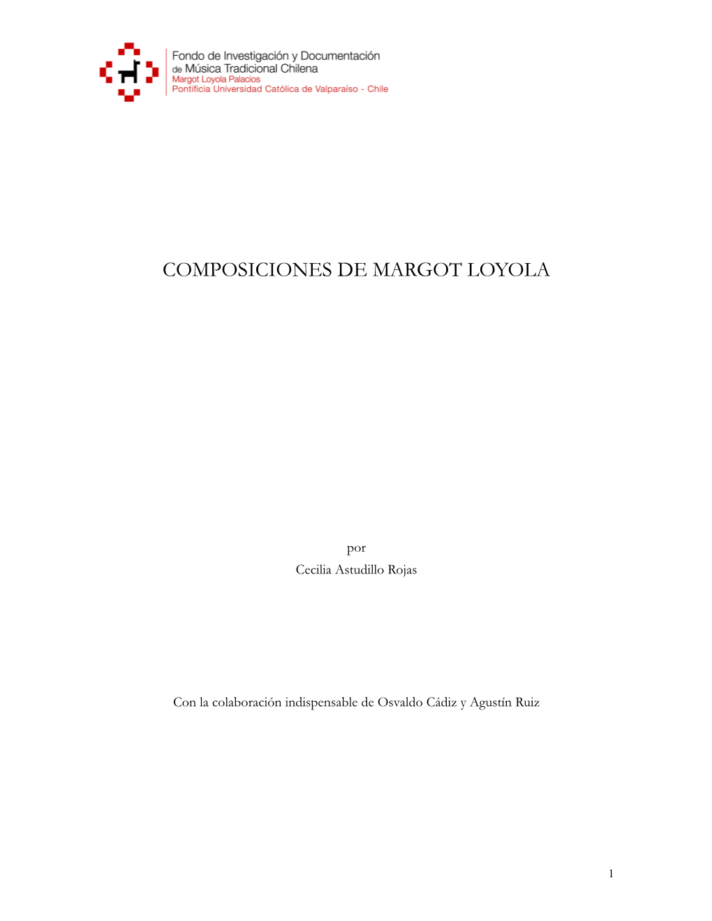Composiciones De Margot Loyola