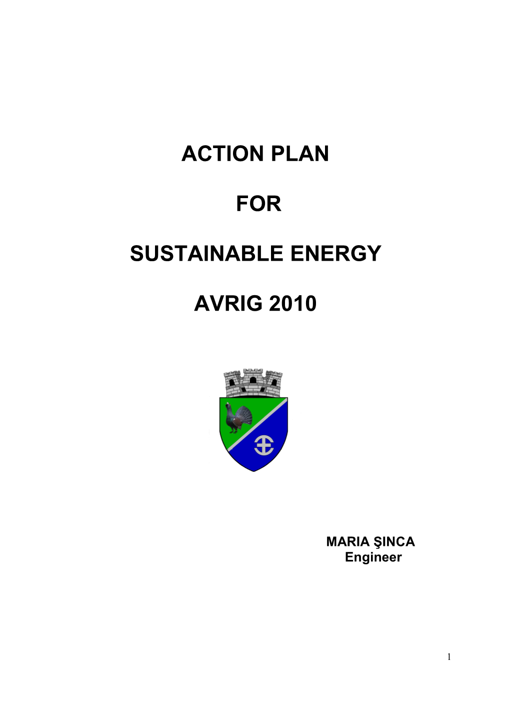 Action Plan for Sustainable Energy Avrig 2010