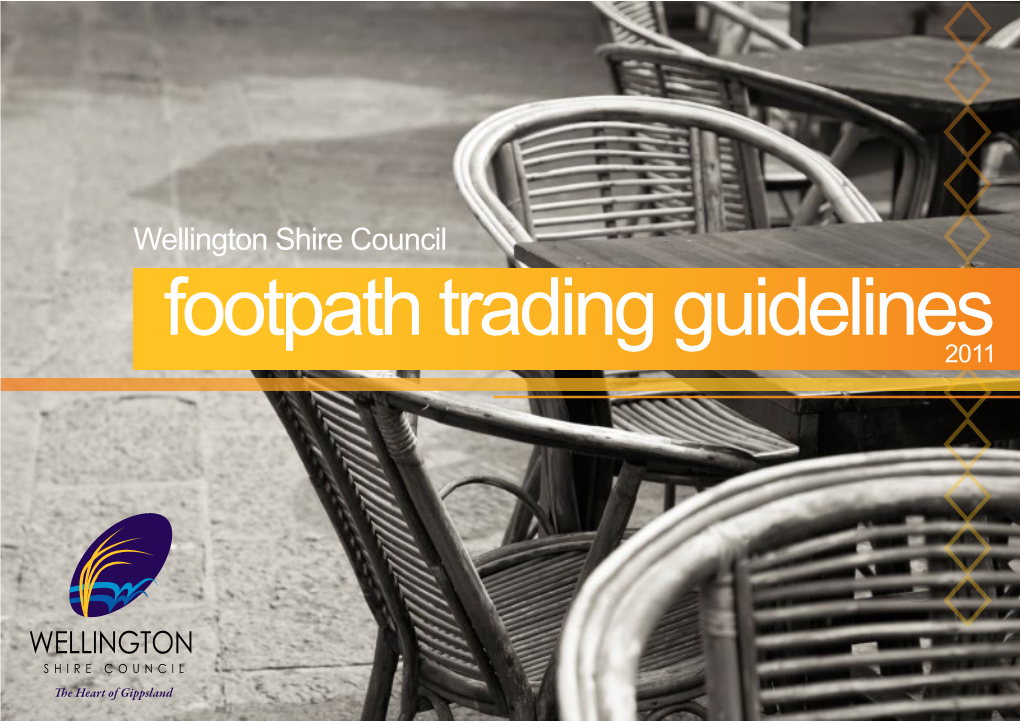 Footpath Trading Guidelines2011 Contents