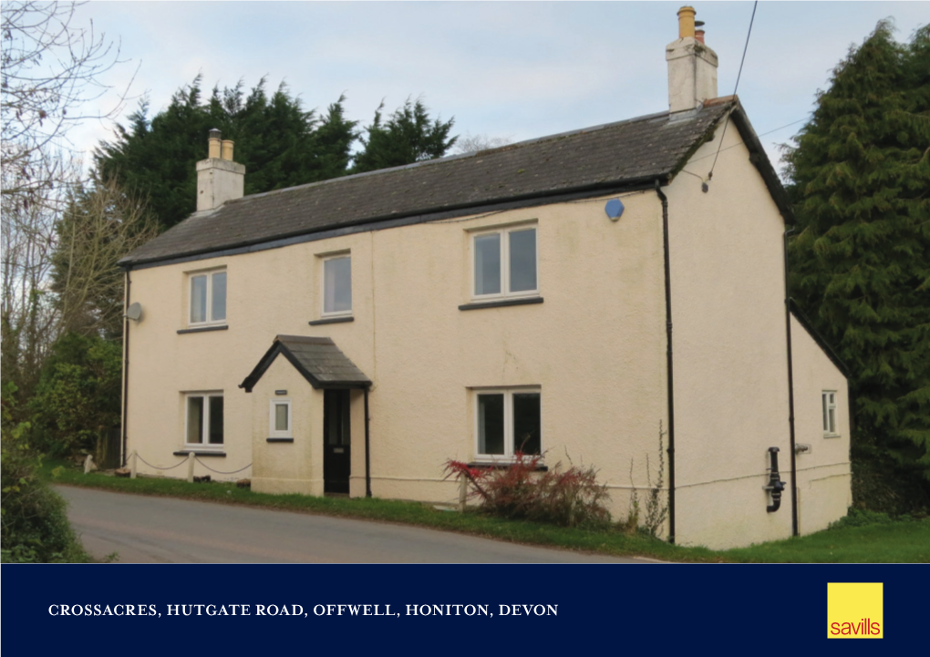 Crossacres, Hutgate Road, Offwell, Honiton, Devon