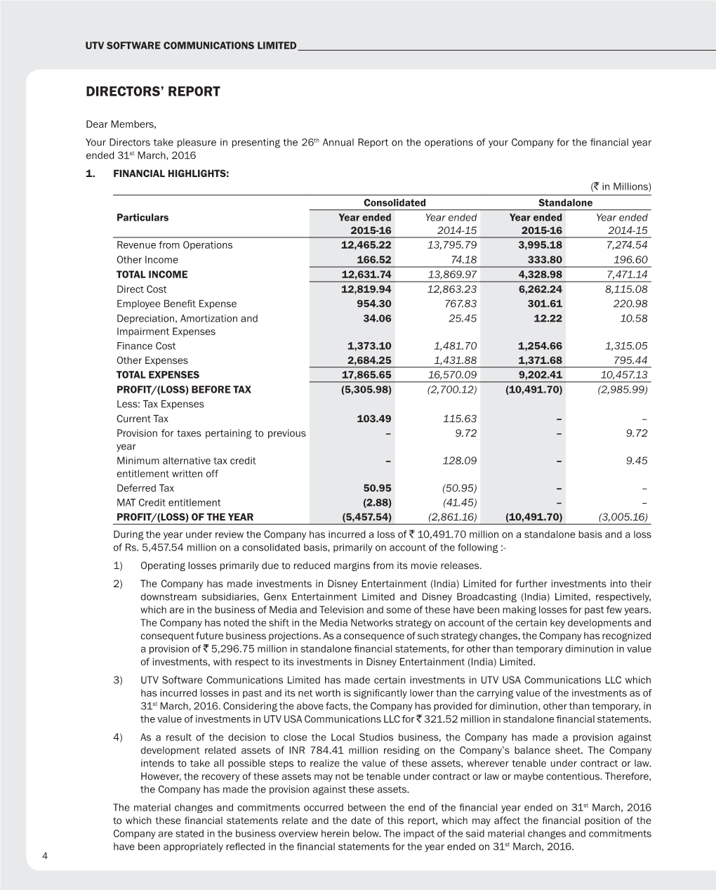 Directors' Report