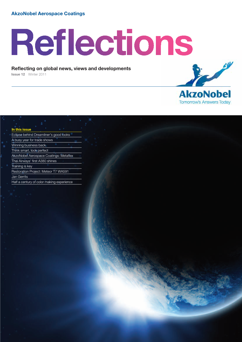 Akzonobel Aerospace Coatings Reflecting on Global News, Views