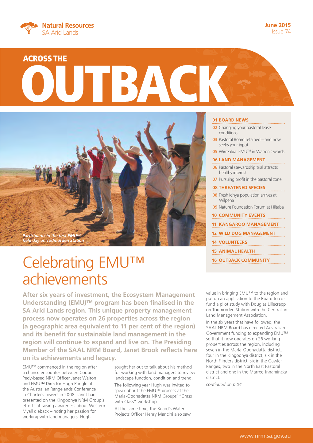 Celebrating EMU™ Achievements