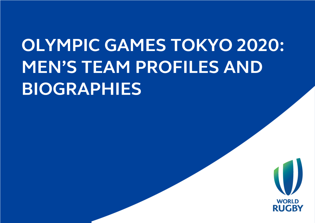 Olympic Games Tokyo 2020: Men's Team
