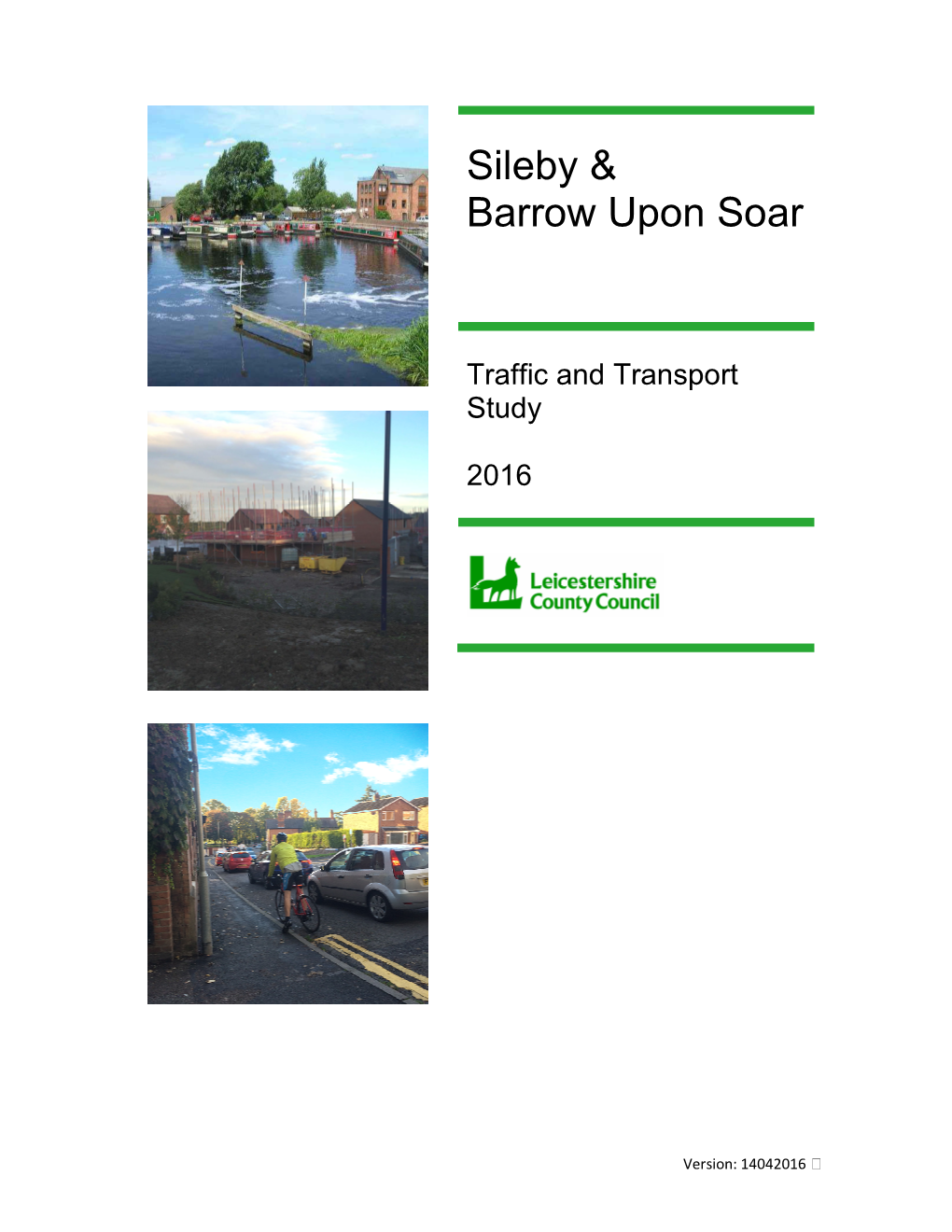 Sileby and Barrow Upon Soar Traffic Study