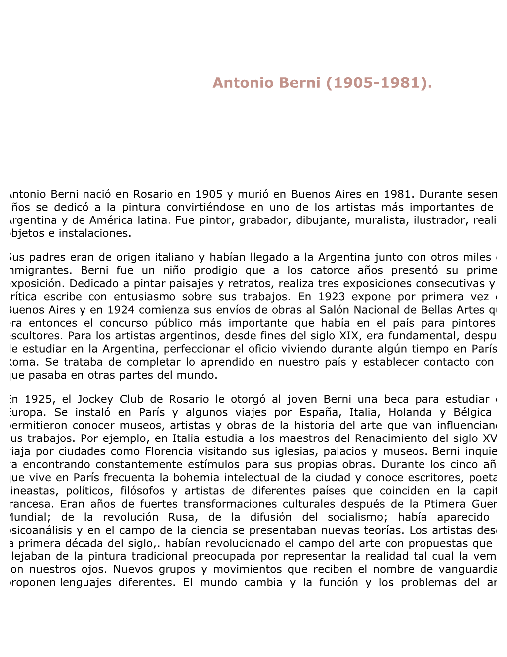 Antonio Berni (1905-1981)