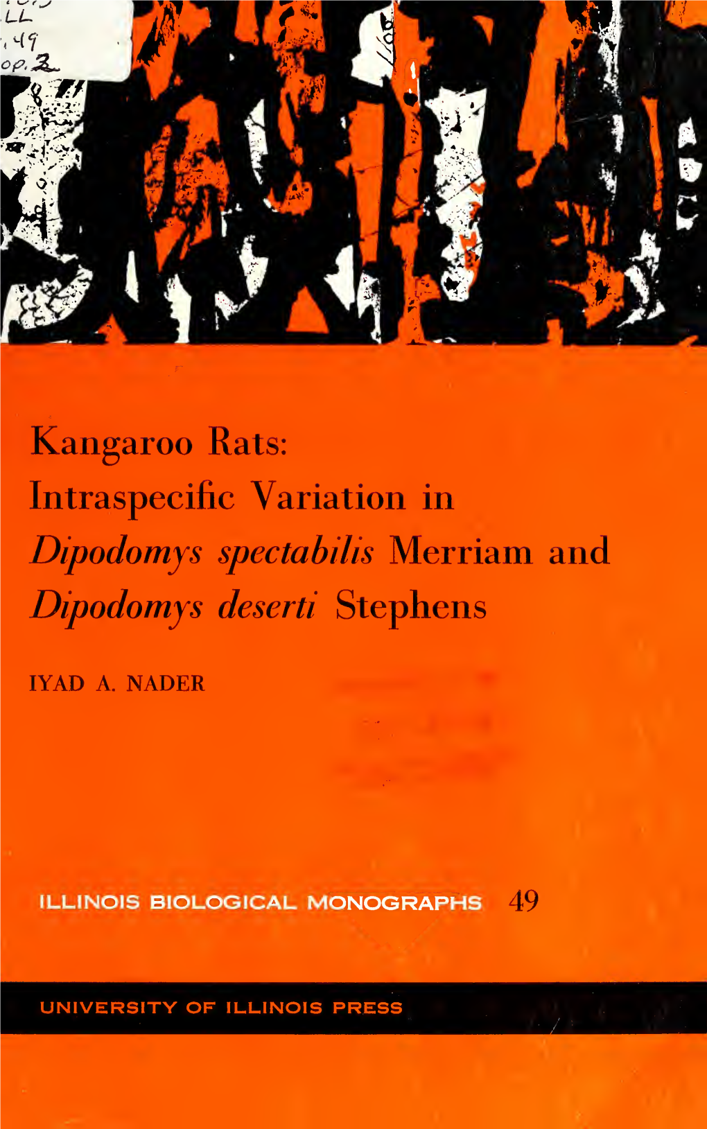 Kangaroo Rats: Intraspecific Variation In