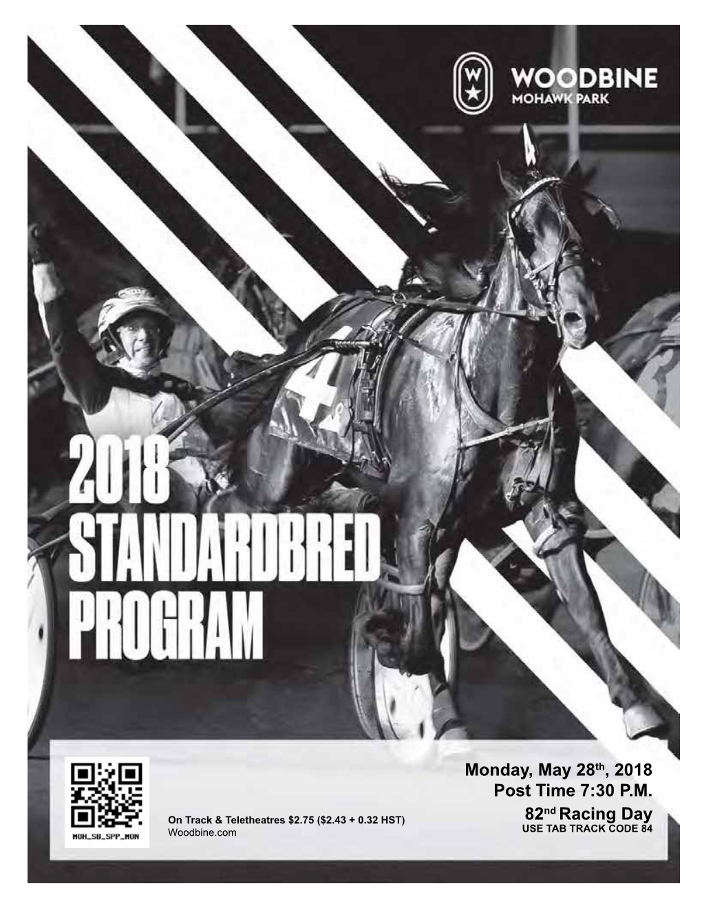 MONDAY, MAY 28Th, 2018 POST TIME 7:30 P.M. 82Nd RACING DAY ALPHABETICAL LISTING of ENTRIES APPEARING in THIS PROGRAM
