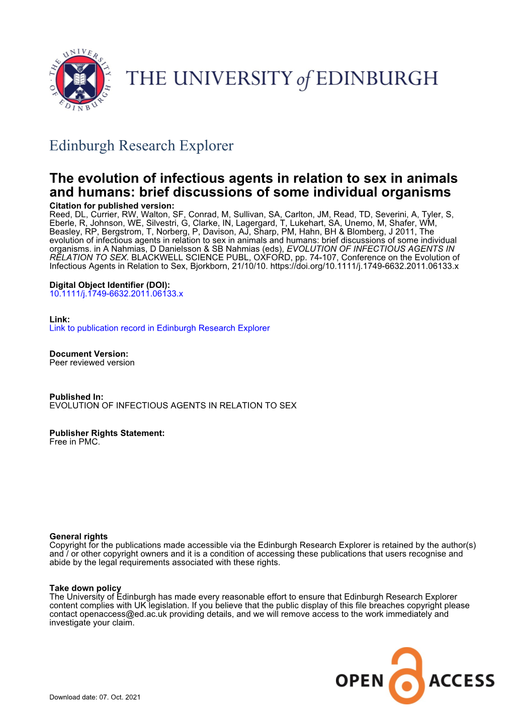 Edinburgh Research Explorer