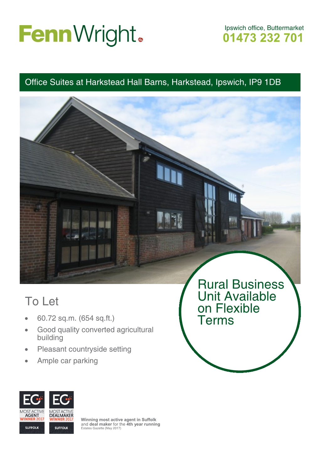 Rural Business Unit Available on Flexible Terms