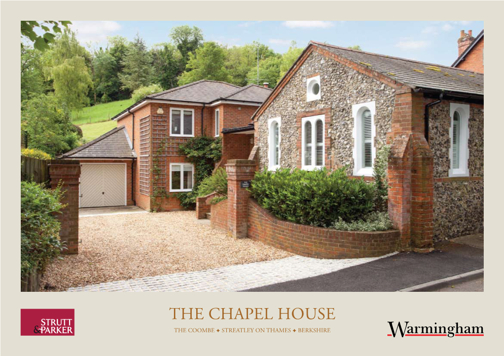 The Chapel House the Coombe F Streatley on Thames F Berkshire