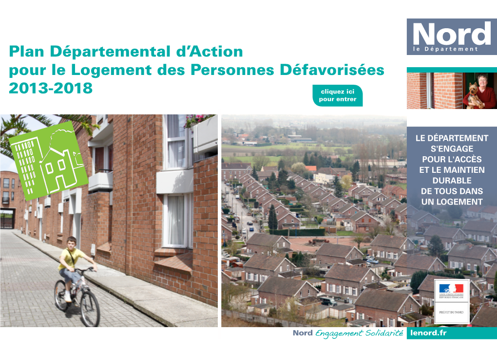 Plan Départemental D'action Pour Le Logement Des