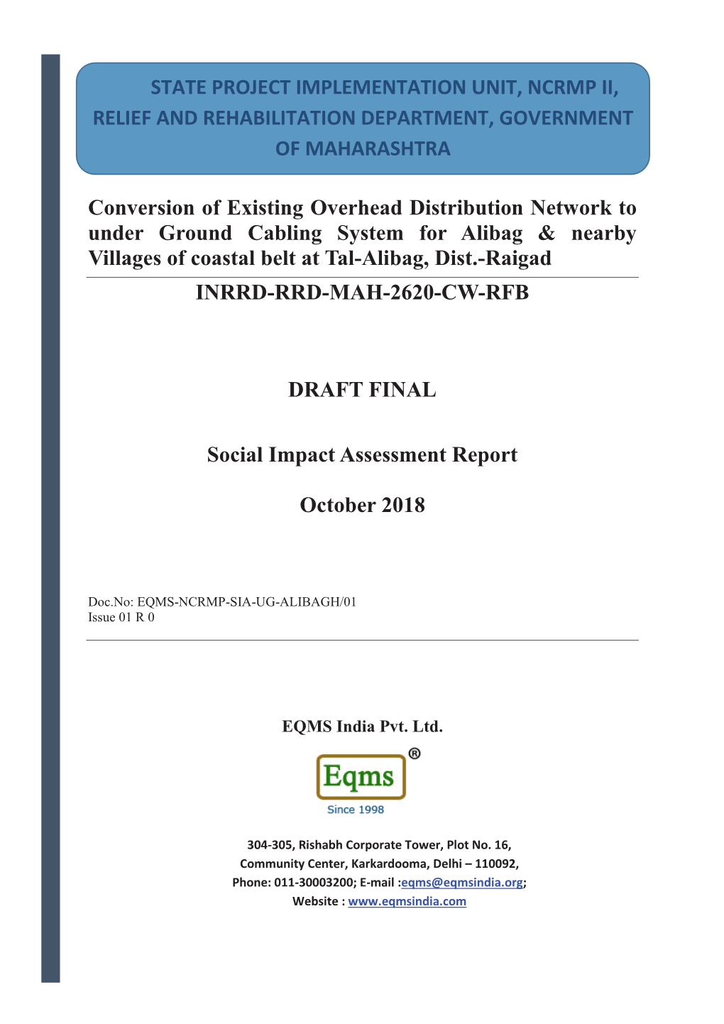 Conversion of Existing Overhead Distribution Network to Under