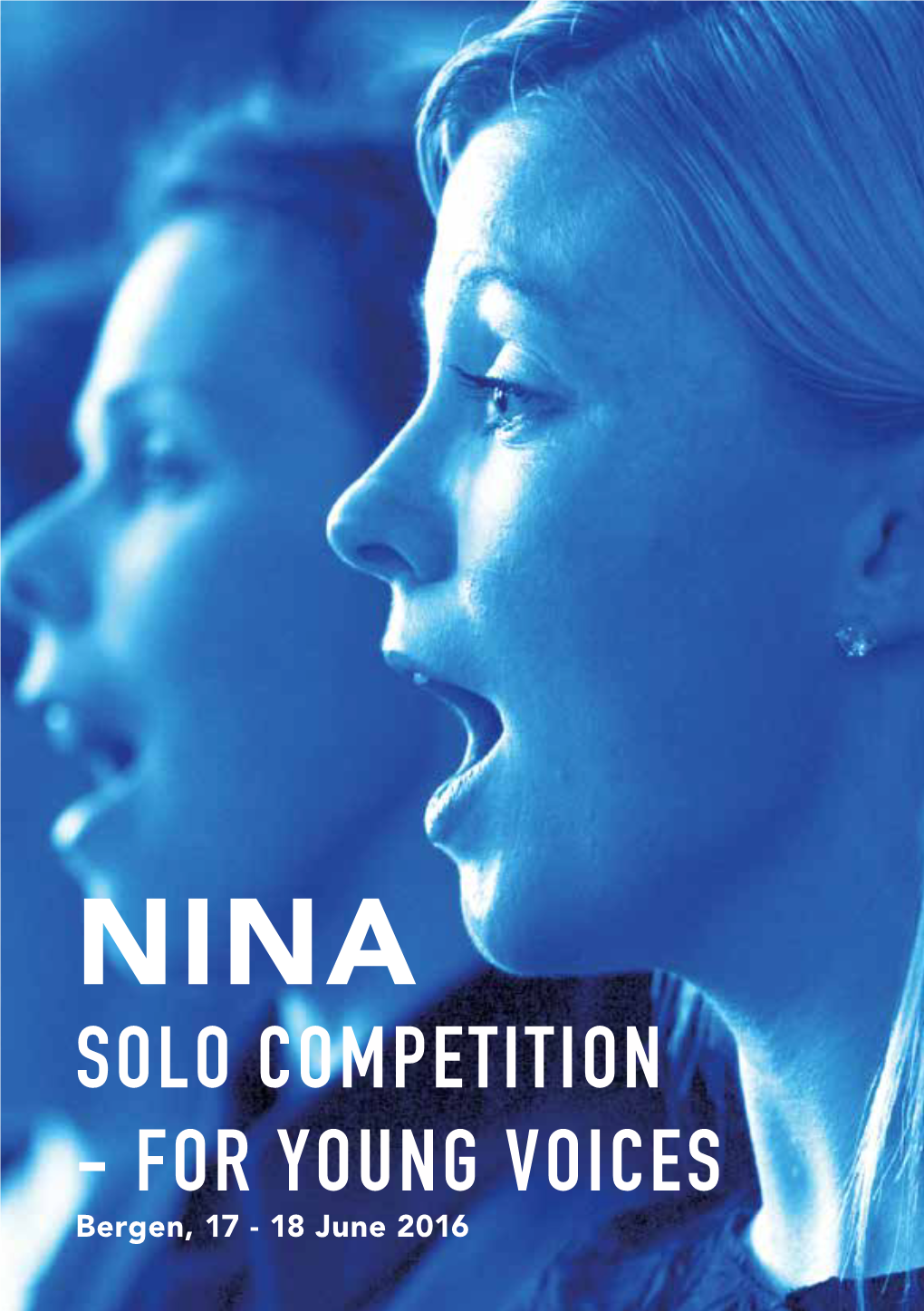 SOLO COMPETITION - for YOUNG VOICES Bergen, 17 - 18 June 2016 1 2 WELCOME to the 3