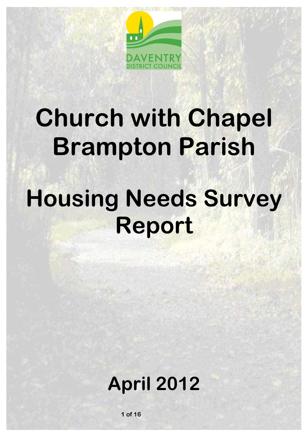 Church with Chapel Brampton Parish