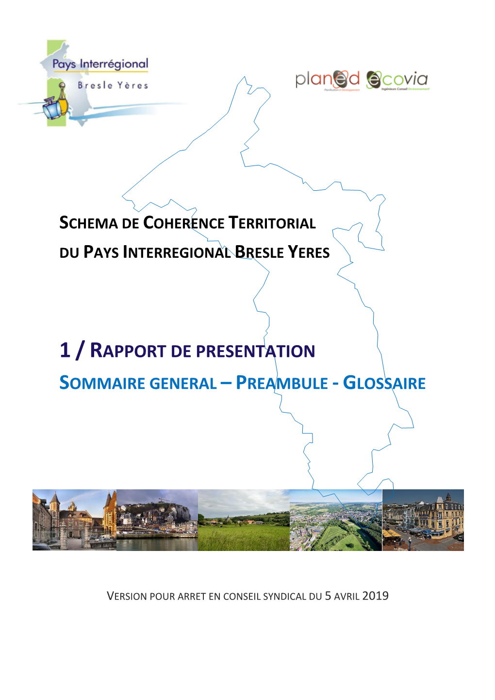 Apport De Presentation Sommaire General – Preambule - Glossaire