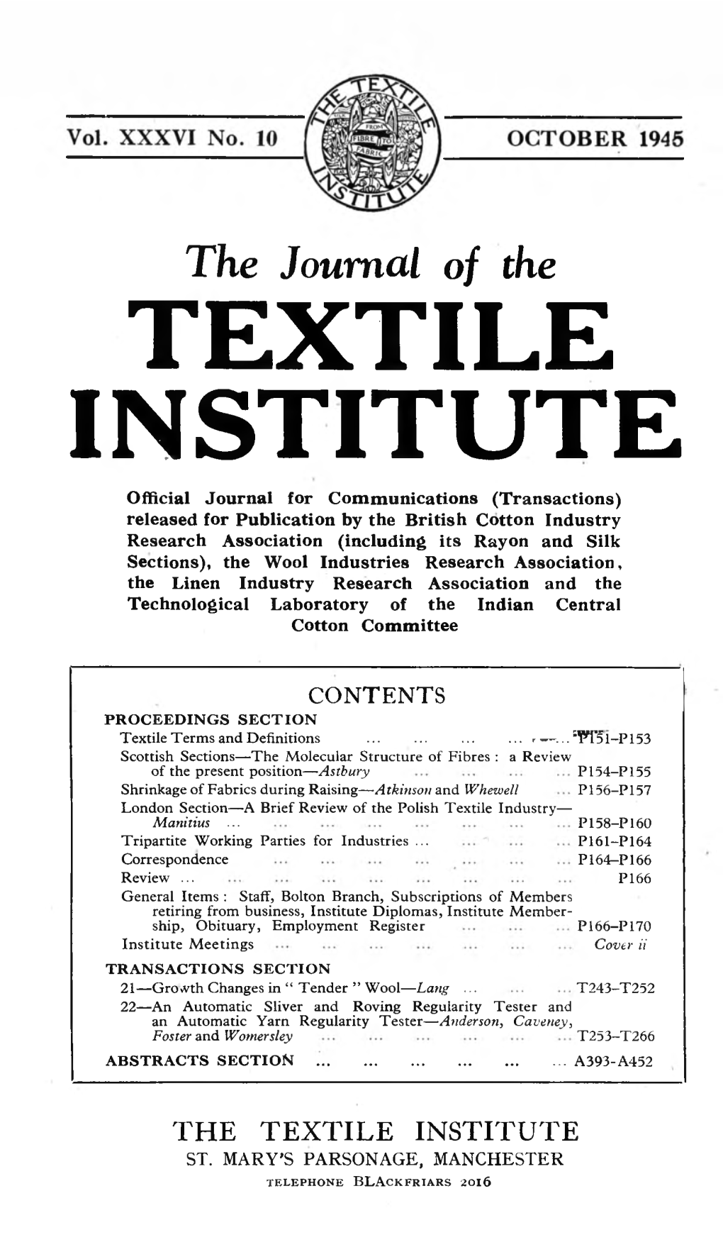 Textile Institute