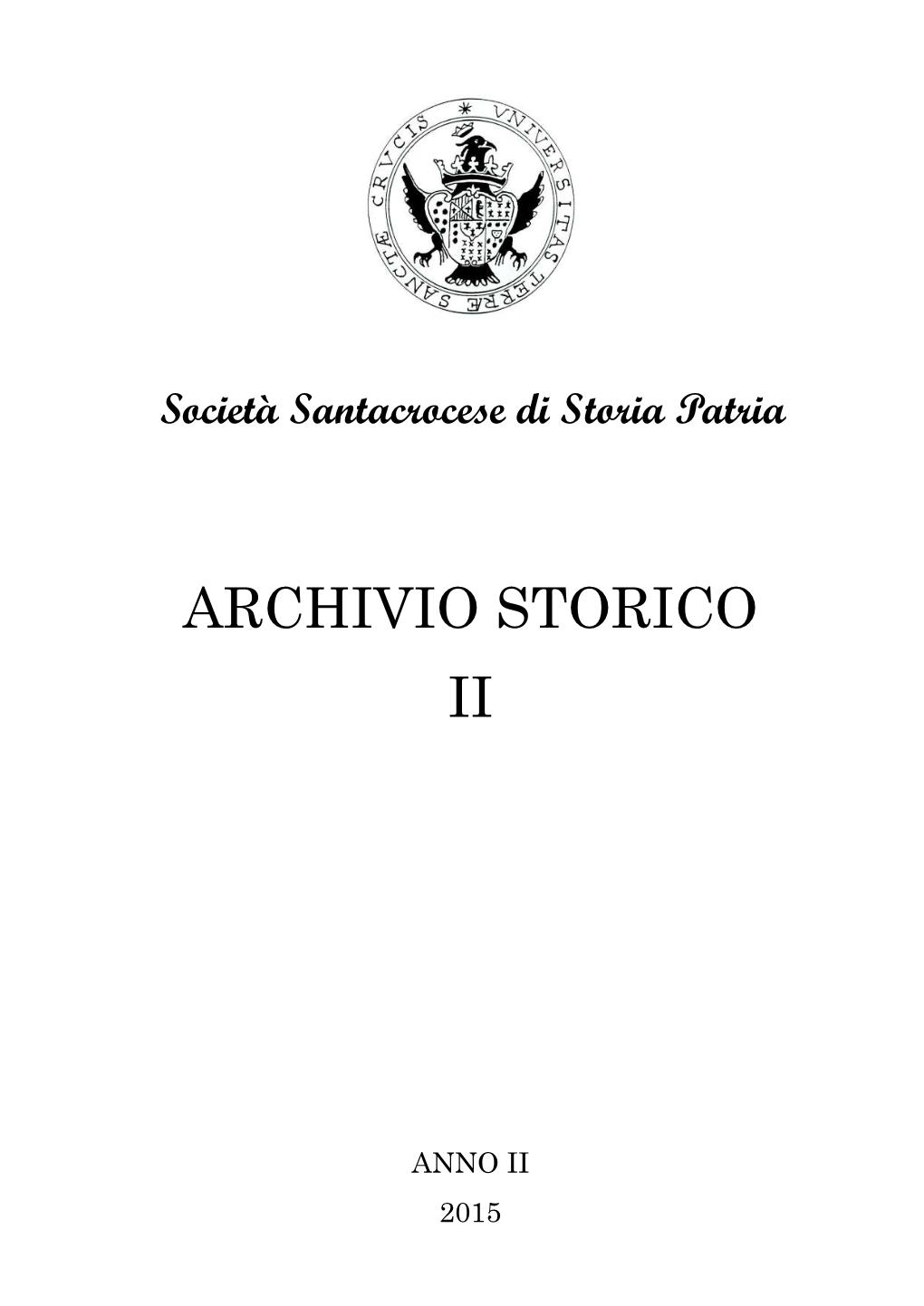 Archivio Storico Ii