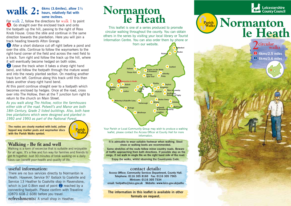 Normanton Le Heath Walks