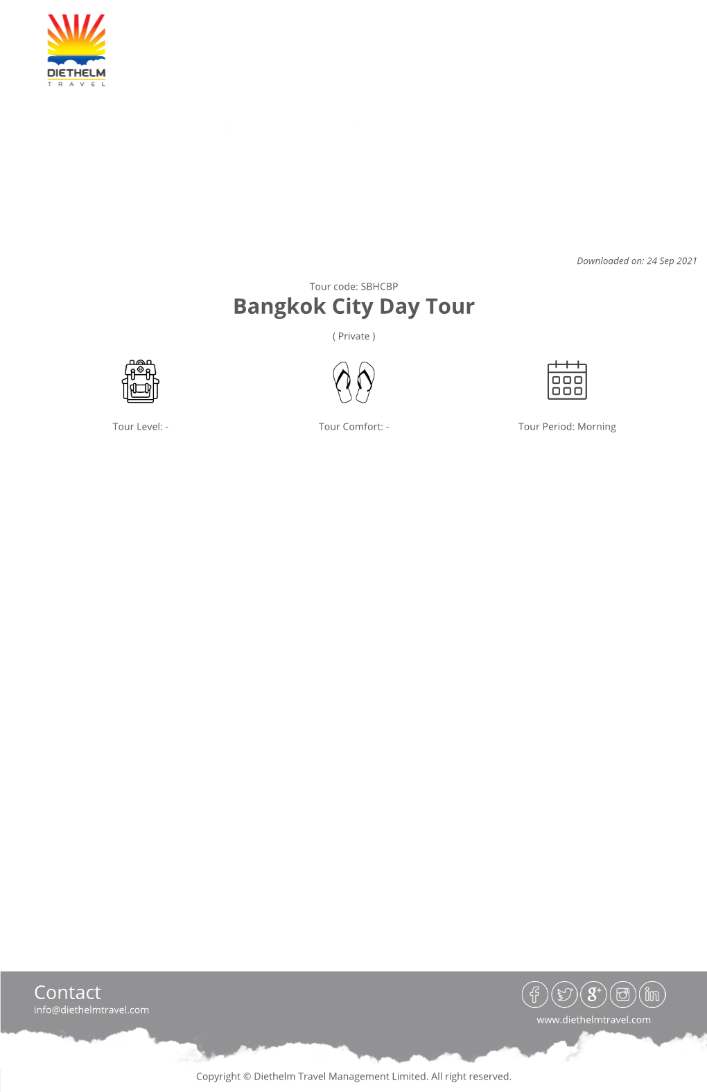 Bangkok City Day Tour