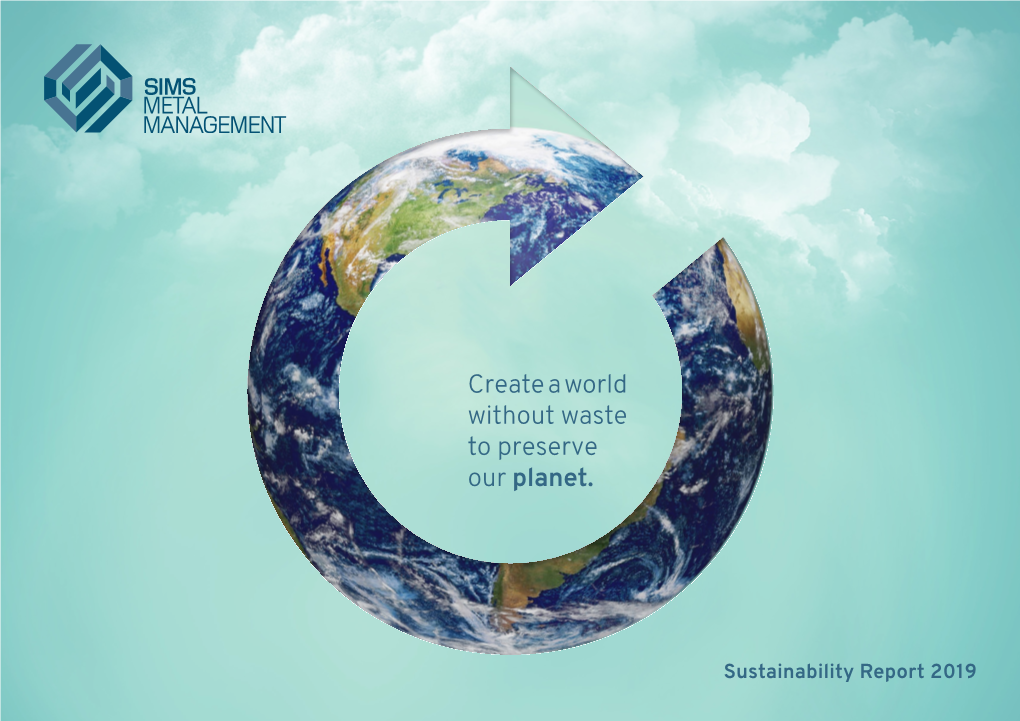 SIMS Metal Management – Sustainability Report 2019