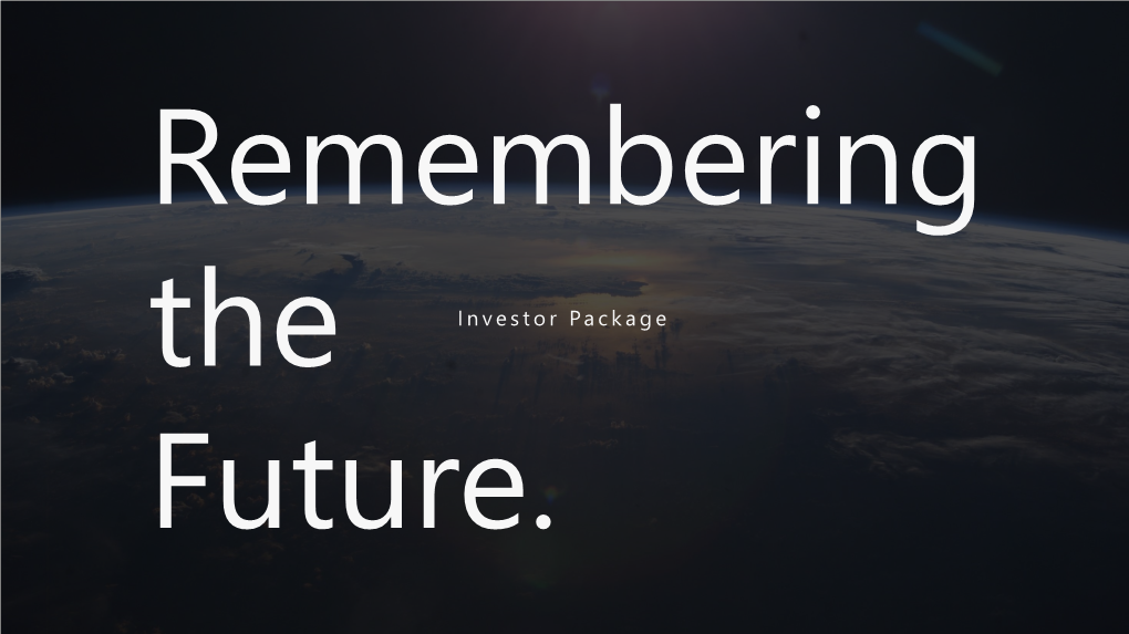 Investor Package Future