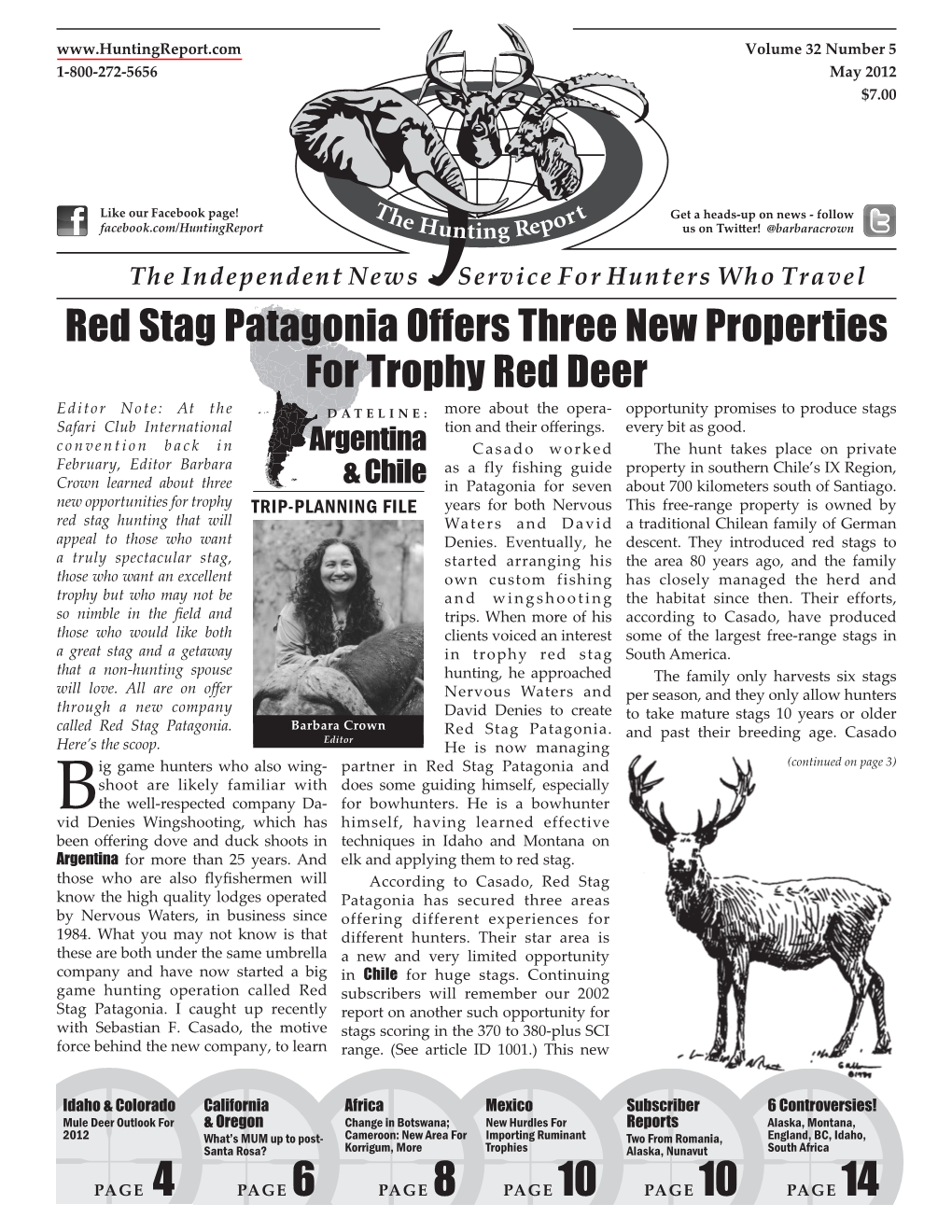 Red Stag Patagonia Offers Three New Properties for Trophy Red Deer