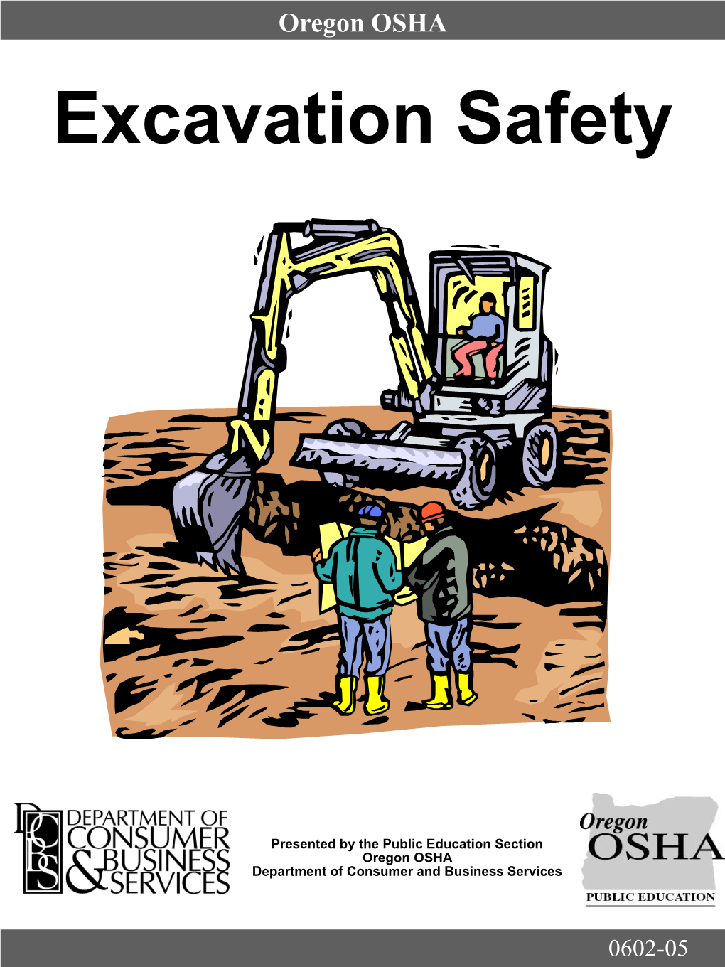 Workshop Workbook, Excavation Safety