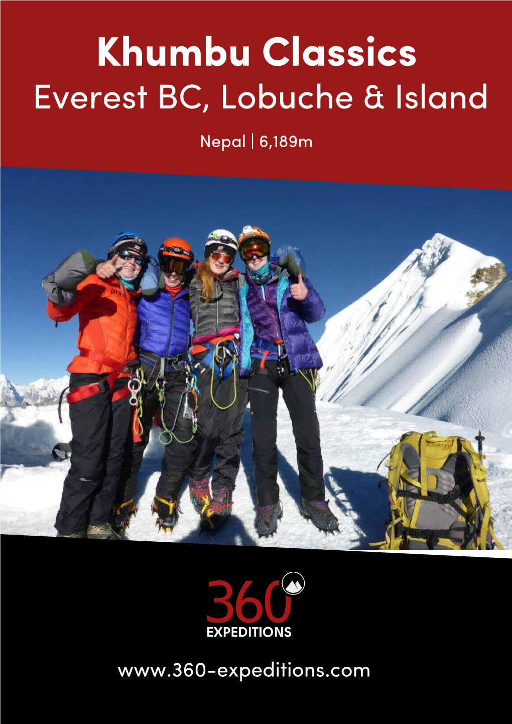 Khumbu Classics Everest BC, Lobuche & Island Nepal | 6,189M