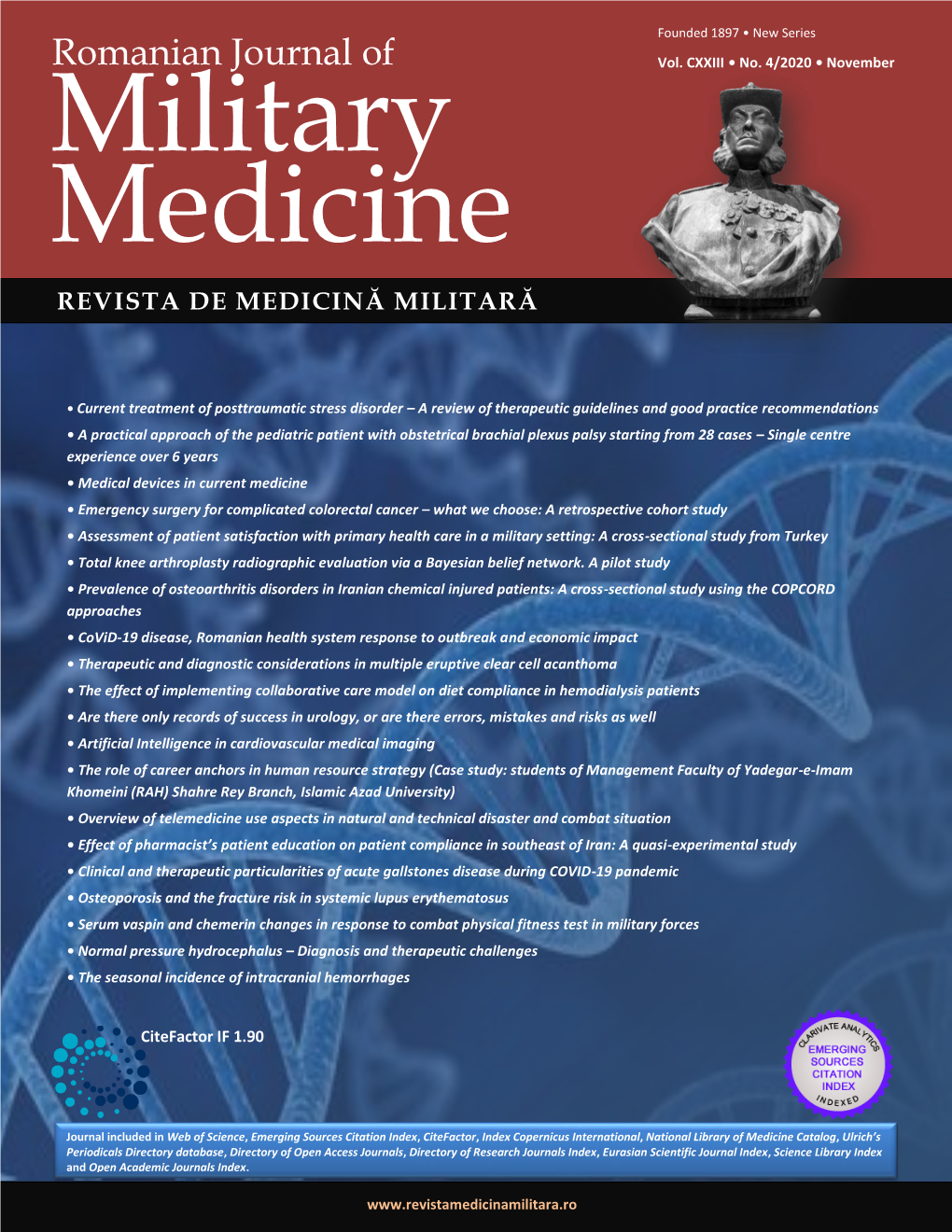 Romanian Journal of Military Medicine