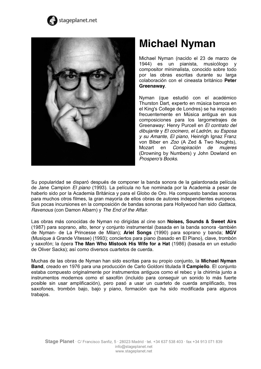 Michael Nyman