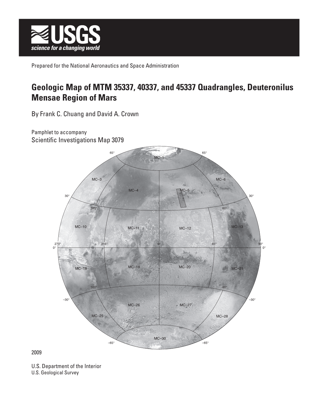 USGS Scientific Investigations Map 3079, Pamphlet