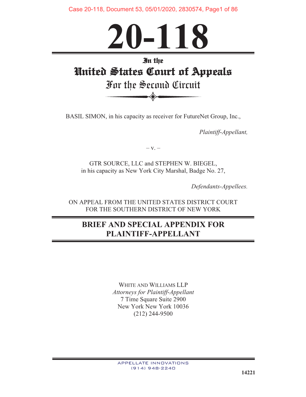 Appellant's Brief