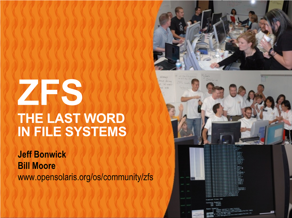 The Last Word in File Systems