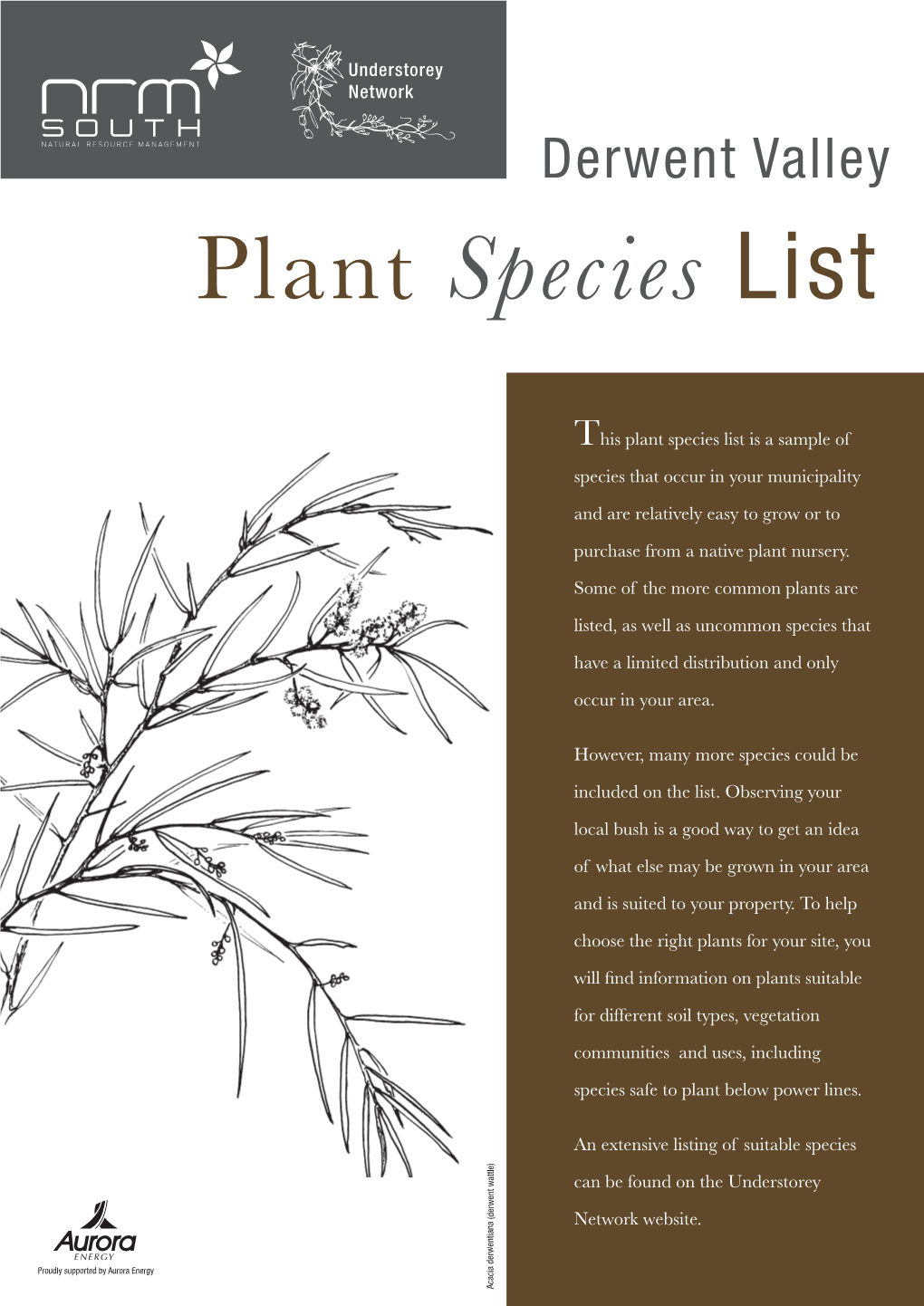 Plant Species List