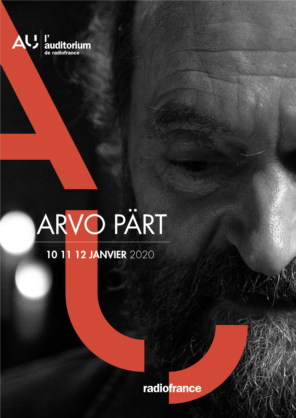 ARVO PÄRT 10 11 12 JANVIER 2020 DMC Arvopart Pagepub A5 Interieur.Indd 1 Arvo Pärt © Kaupo Kikkas VE