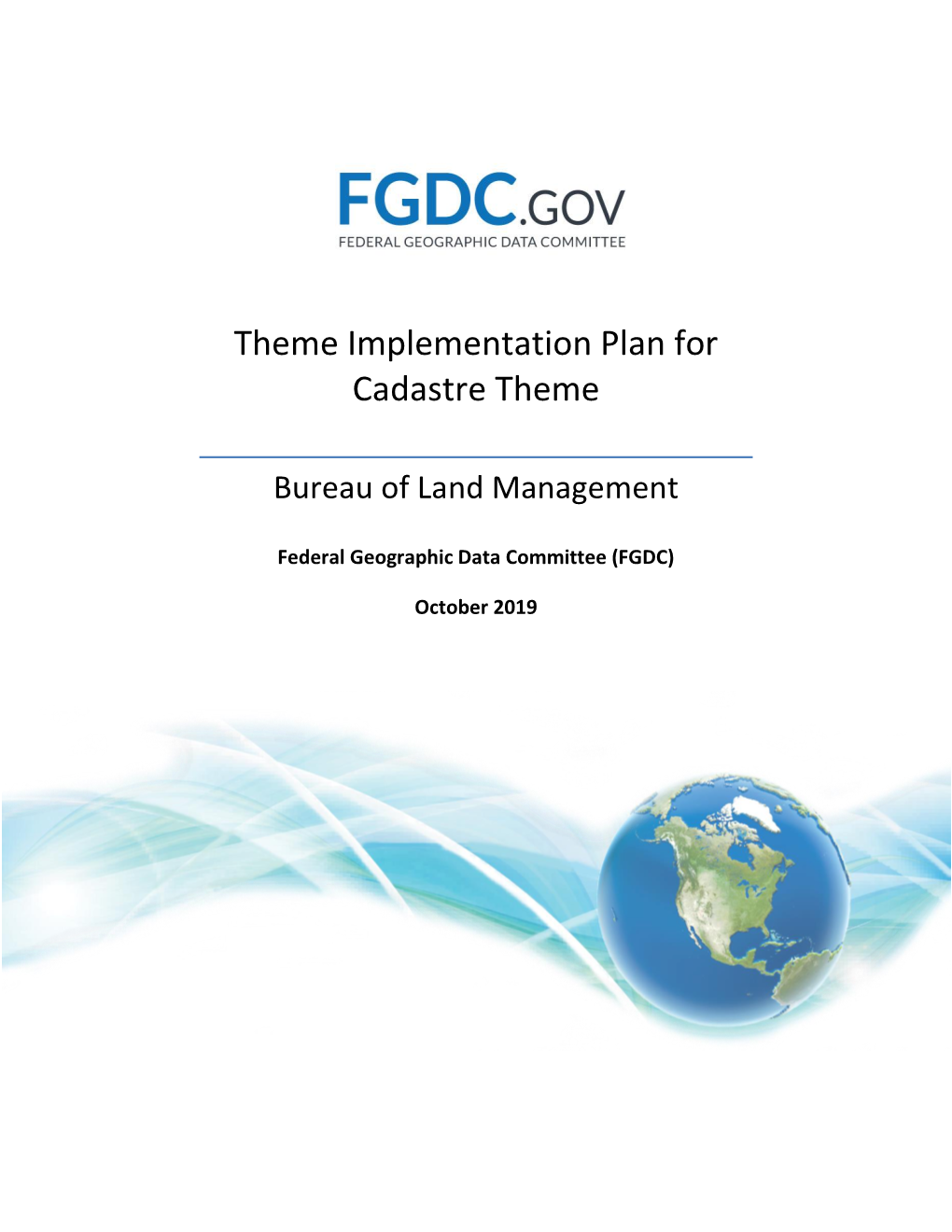 Theme Implementation Plan for Cadastre Theme