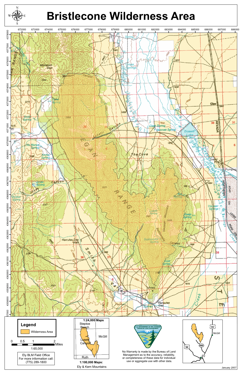 Bristlecone Wilderness Area