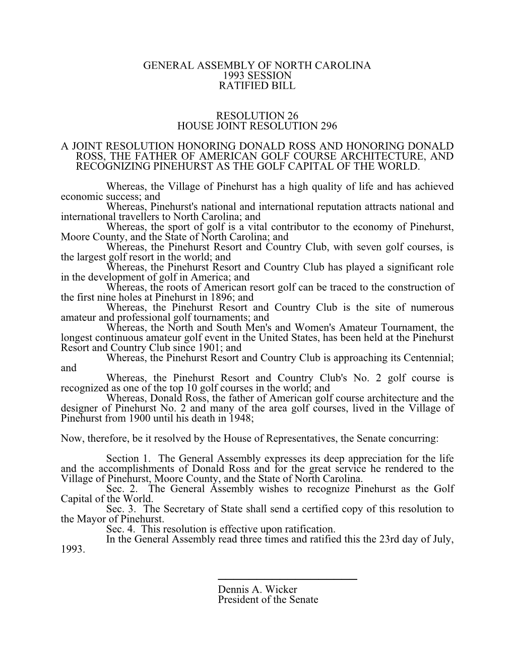 House Joint Resolution 296