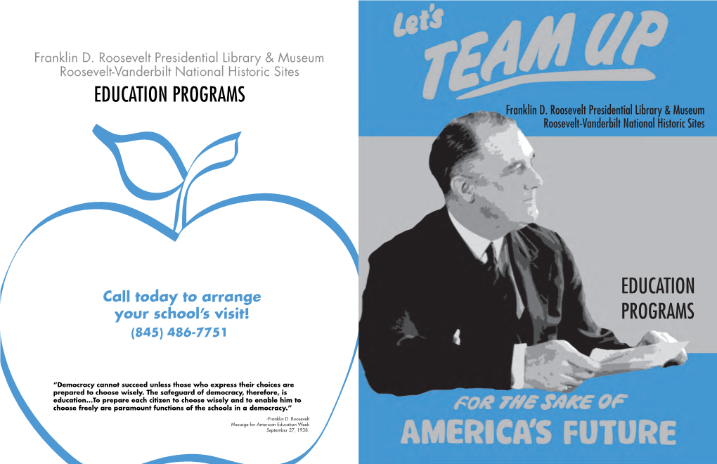 Education Programs Brochure