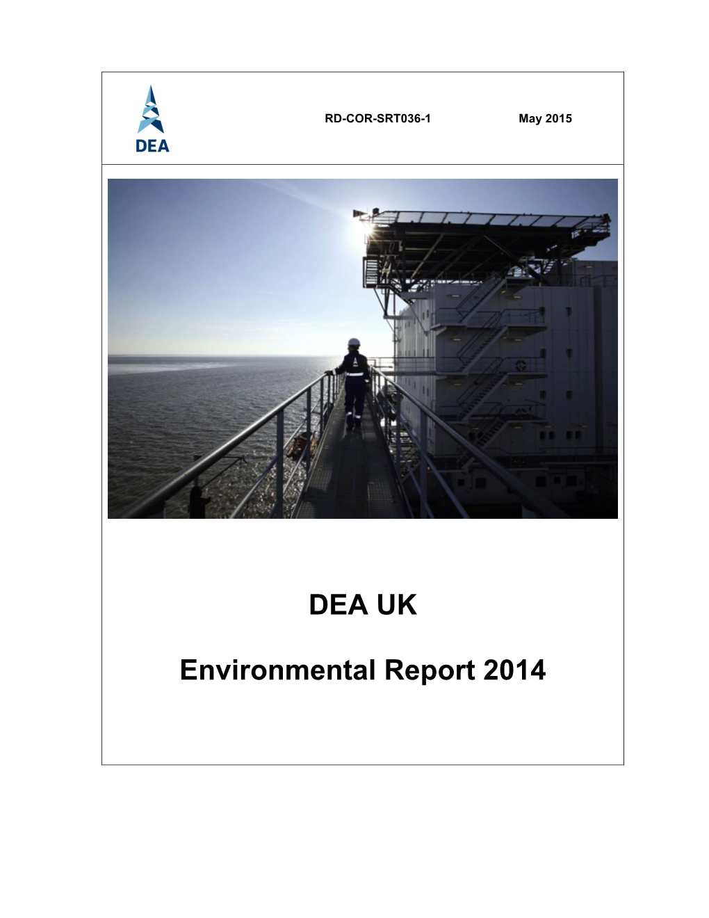 DEA UK Environmental Report 2014
