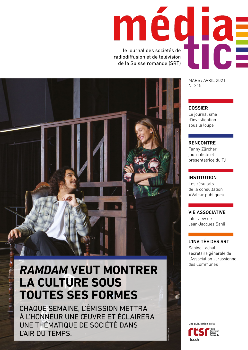 Ramdam Veut Montrer La Culture Sous Toutes