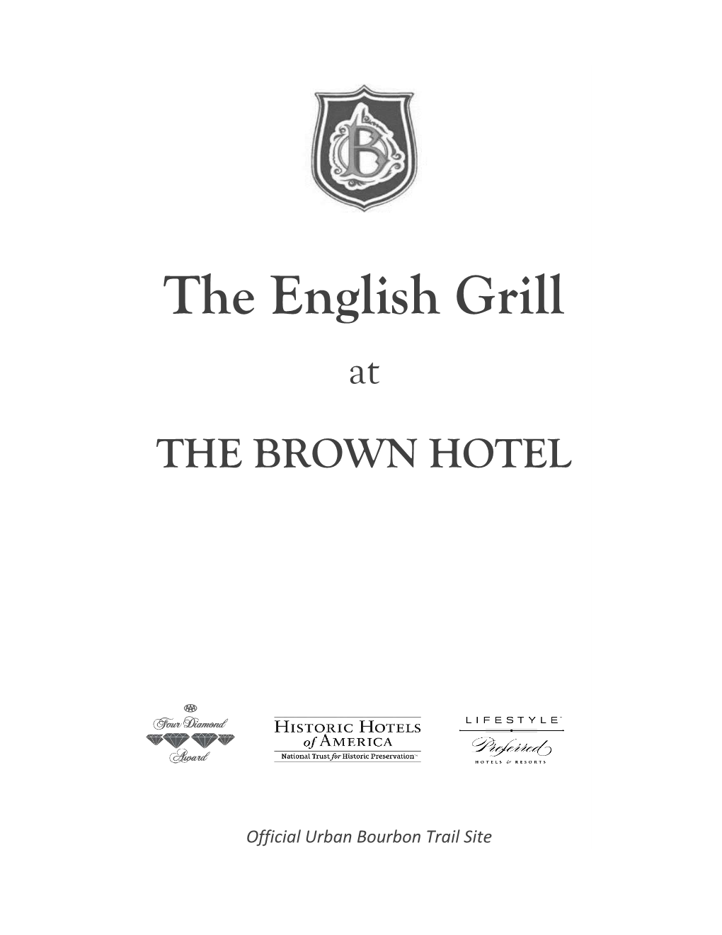 The English Grill at the BROWN HOTEL